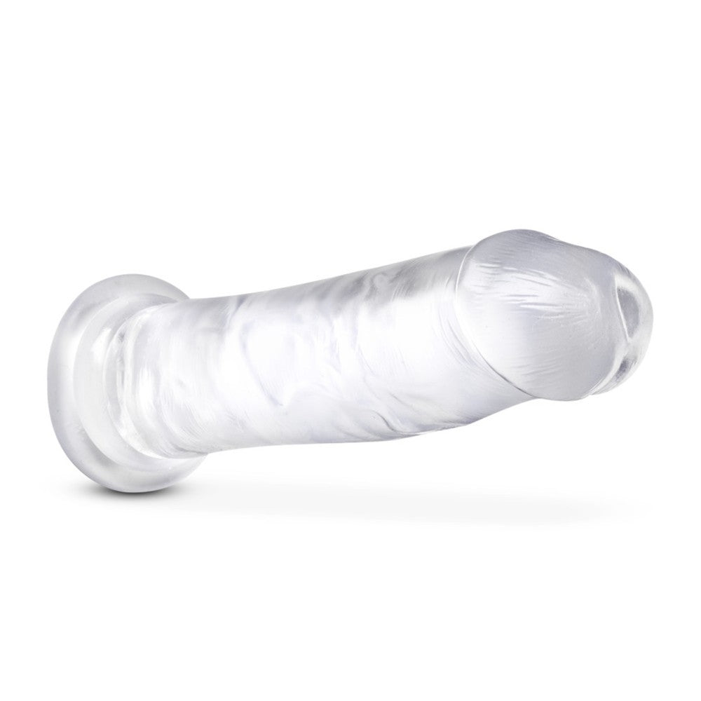 B Yours Thrill n' Drill Realistic Dildo 9" Clear