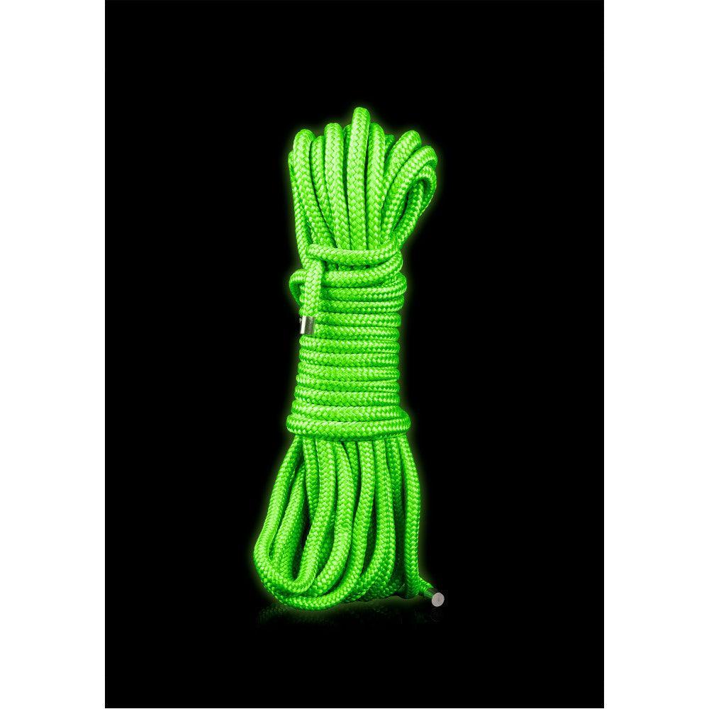 BDSM Bondage Rope Ouch! Glow In The Dark Neon