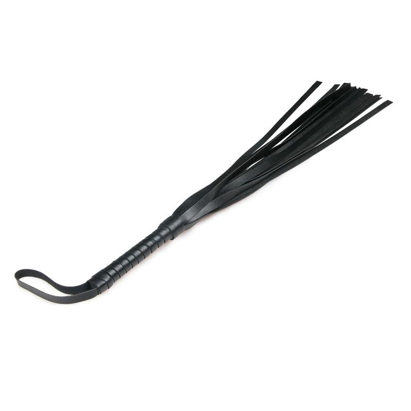 BDSM Soft Flogger Whip Black