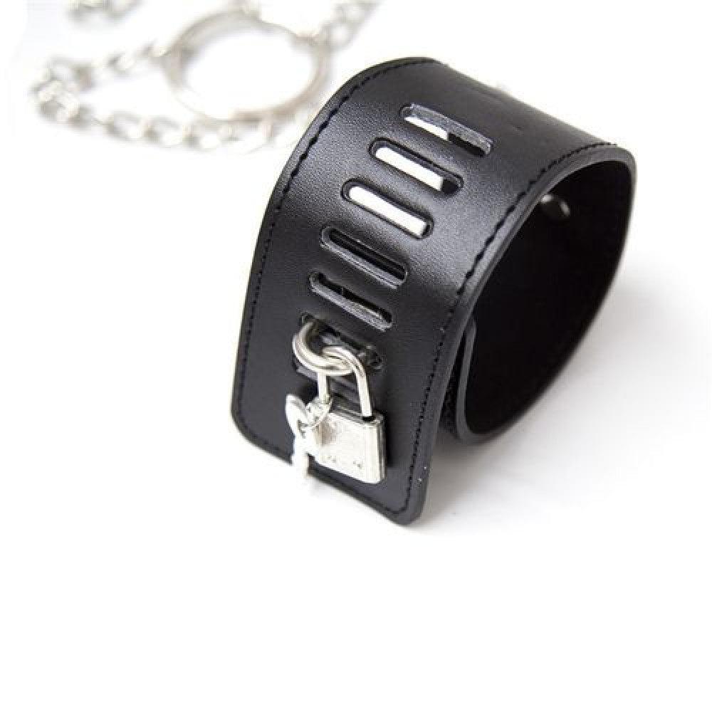 BDSM Hogtie Collar Hand & Foot Restraint Set