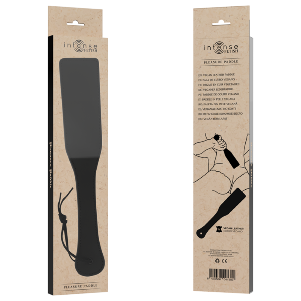 BDSM Intense Fetish Vegan Leather Paddle
