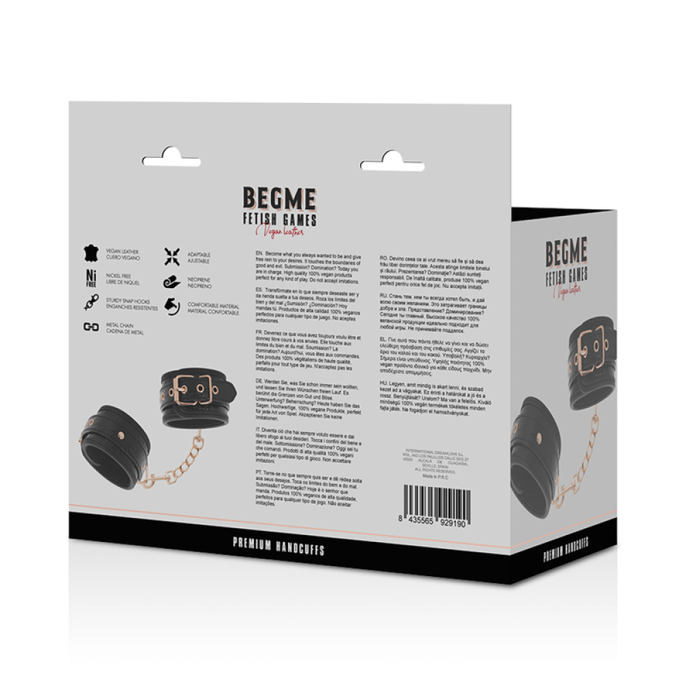 BEGME Premium Adjustable Wrist Restraints