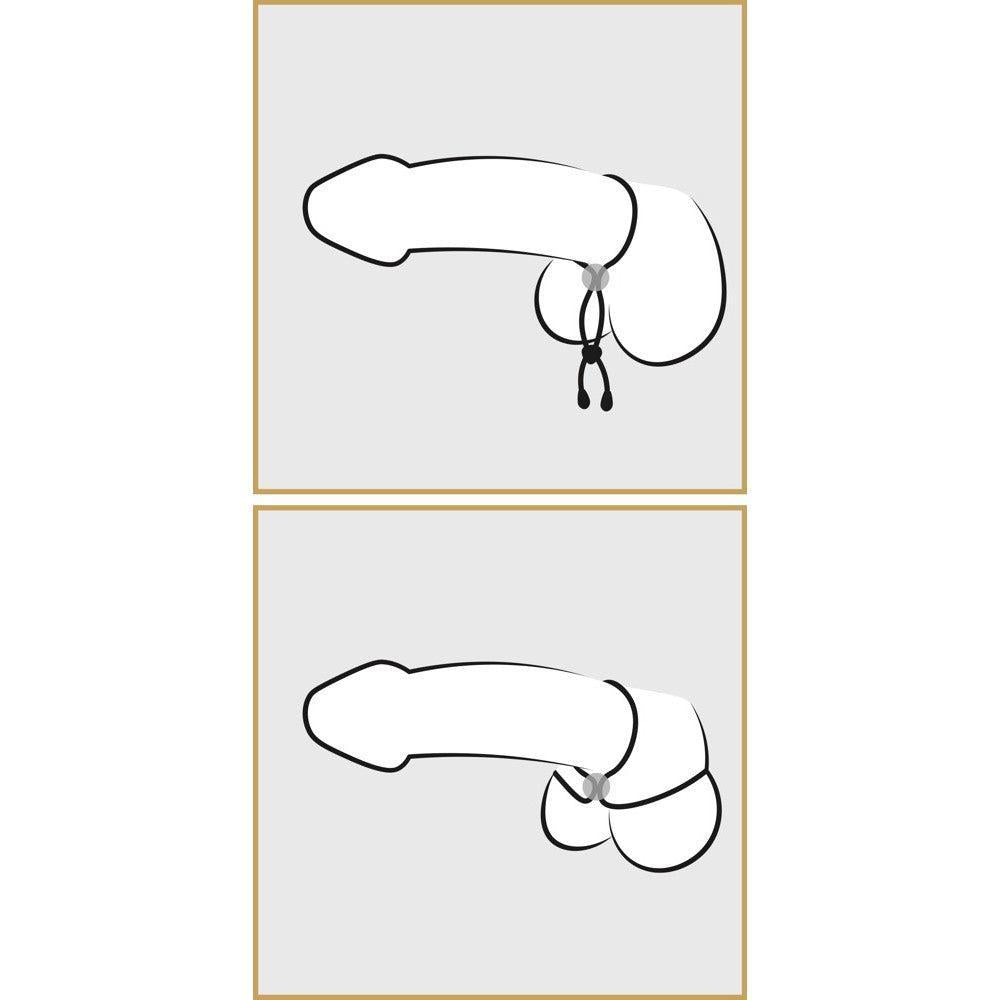 Bad Kitty Adjustable Cock & Ball Lasso