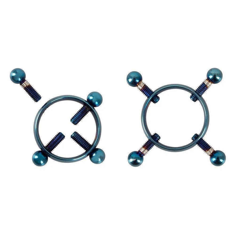 Bad Kitty Blue Moon Nipple Clamps