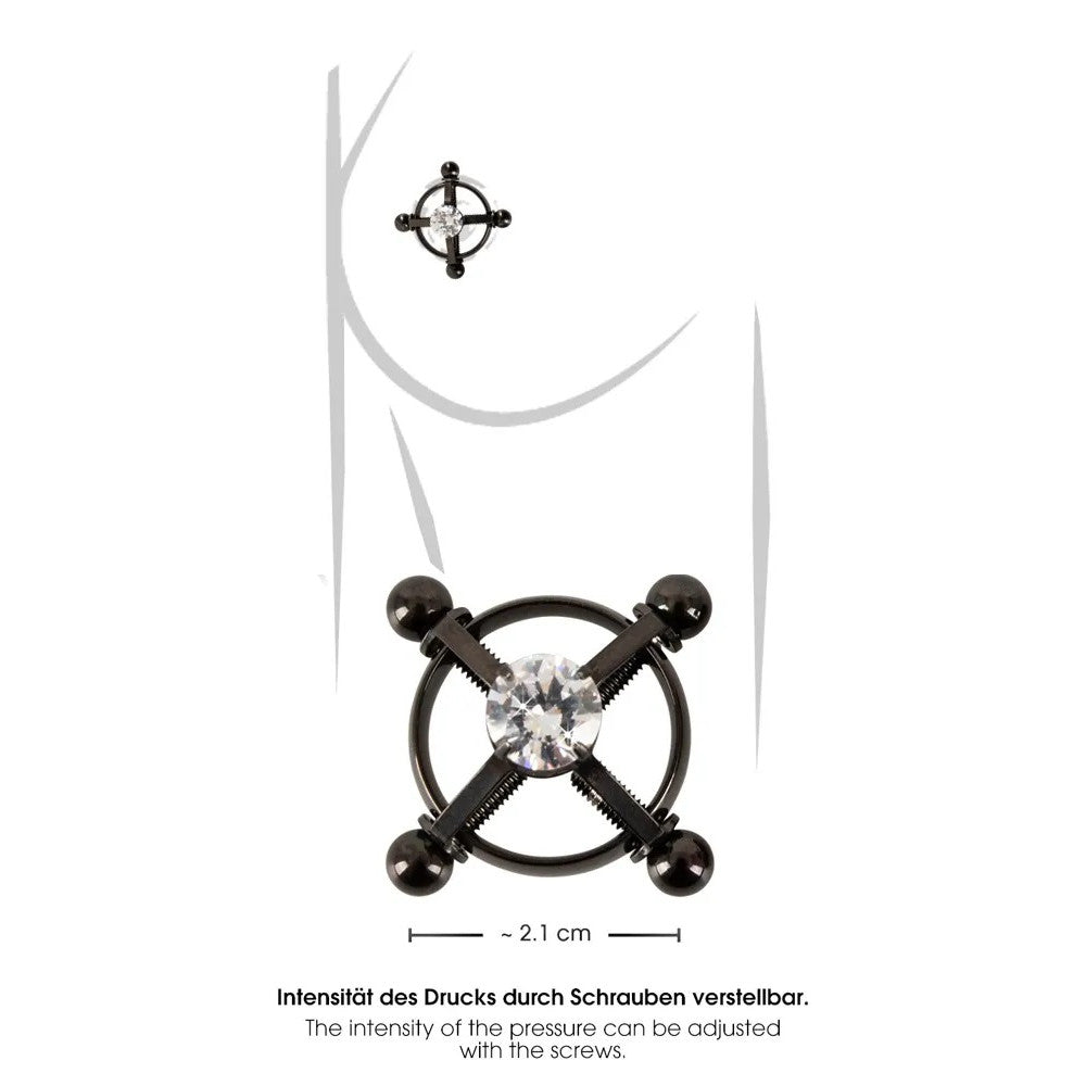 Bad Kitty Diamond Nipple Clamps