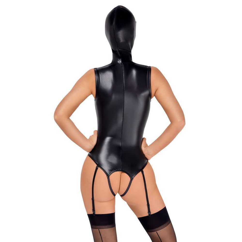 Bad Kitty Revealing Crotchless Bodysuit & Mask