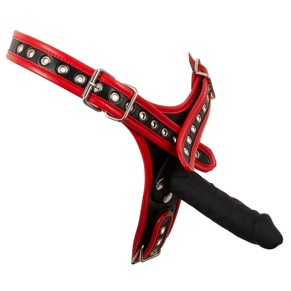 Bad Kitty Strap-on Belt with 3 Realistic Dildos