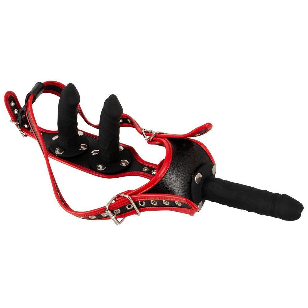 Bad Kitty 3 Dildo Strap-on Belt Thongs