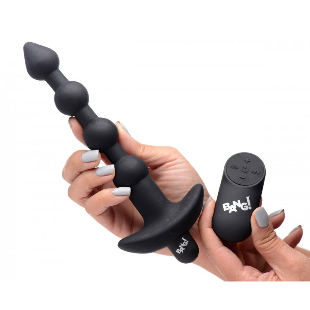 Bang! Vibrating Anal Rosary with Remote