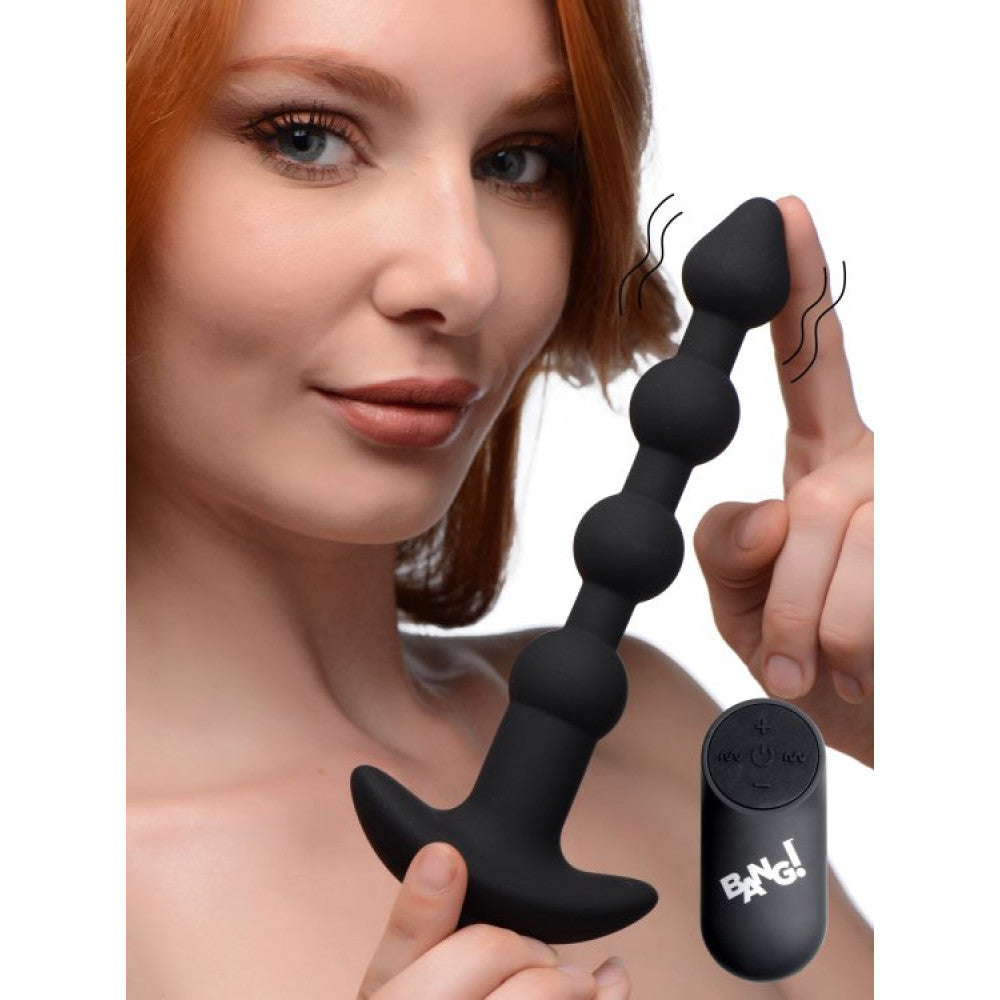 Bang! Vibrating Anal Rosary with Remote