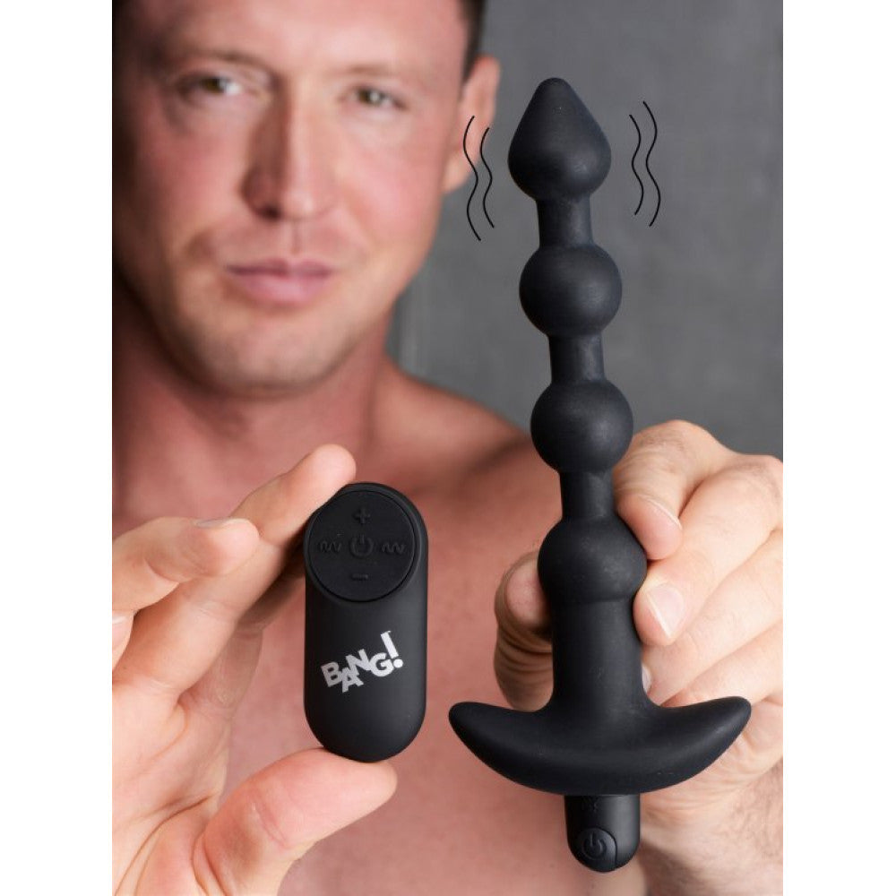 Bang! Vibrating Anal Rosary with Remote