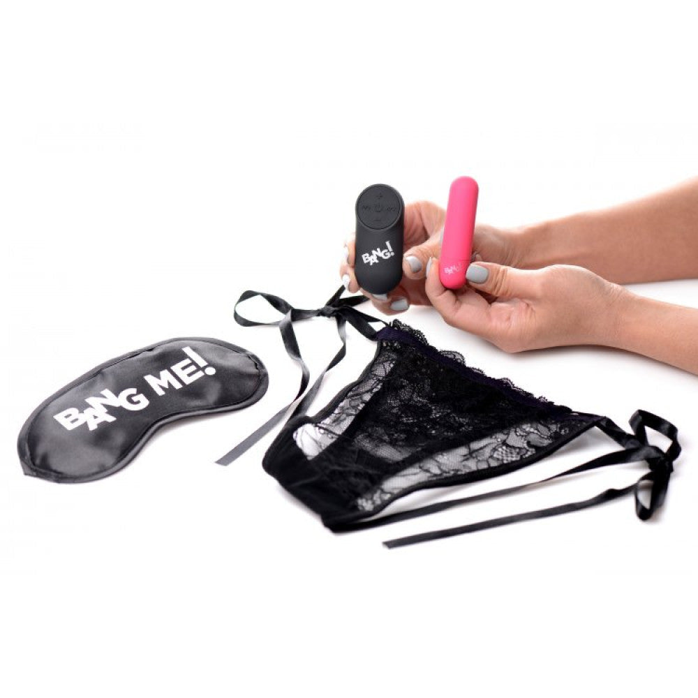 Bang!Power Panty & Blindfold Kit