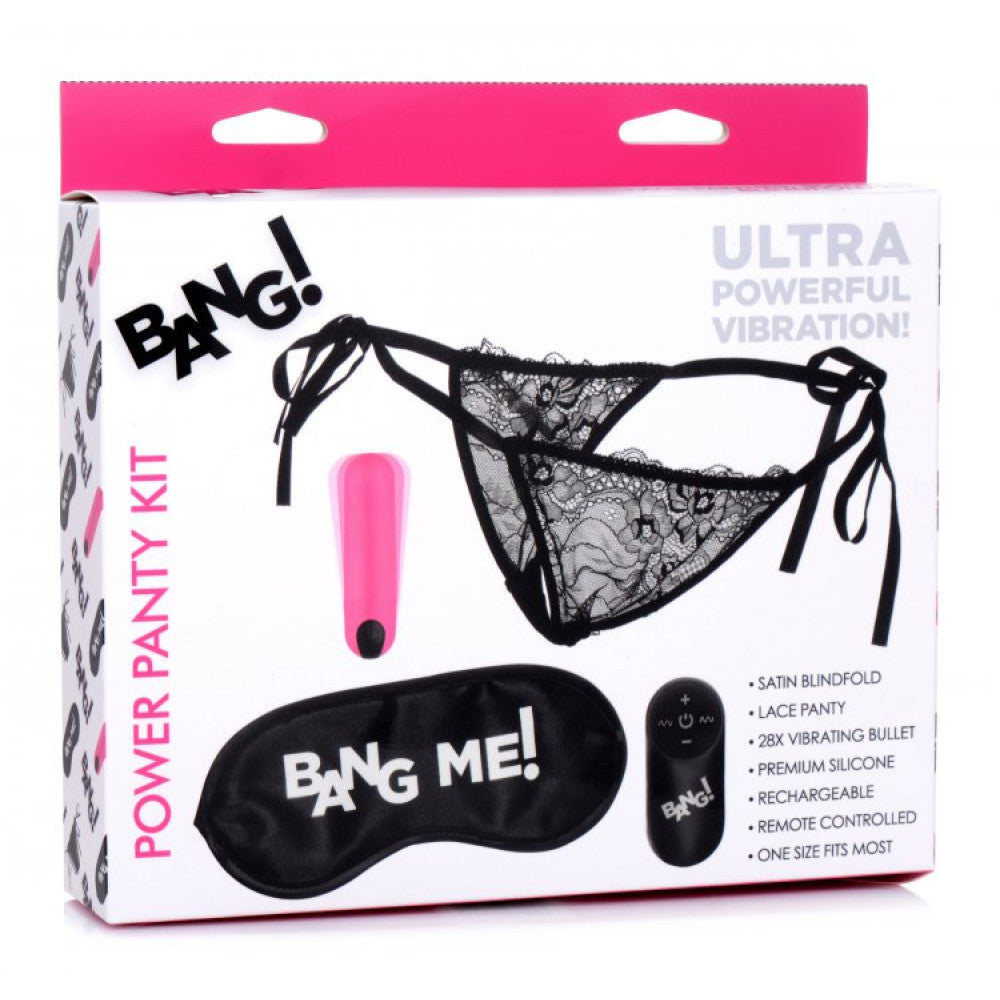 Bang!Power Panty & Blindfold Kit