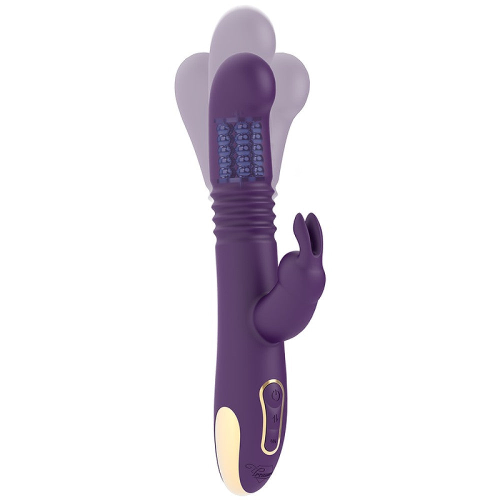 Bastian Rechargeable Silicone Rabbit Vibrator