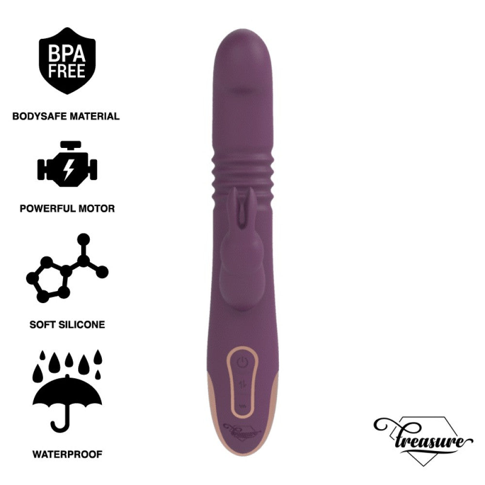 Bastian Rechargeable Silicone Rabbit Vibrator