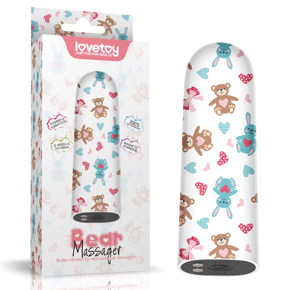 Bear Massager PowerfulRrechargeable Bullet Vibrator