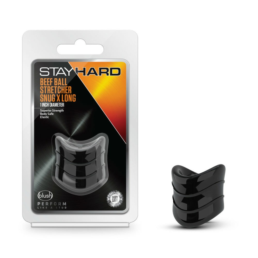 Stay Hard Snug X Long Beef Ball Stretcher
