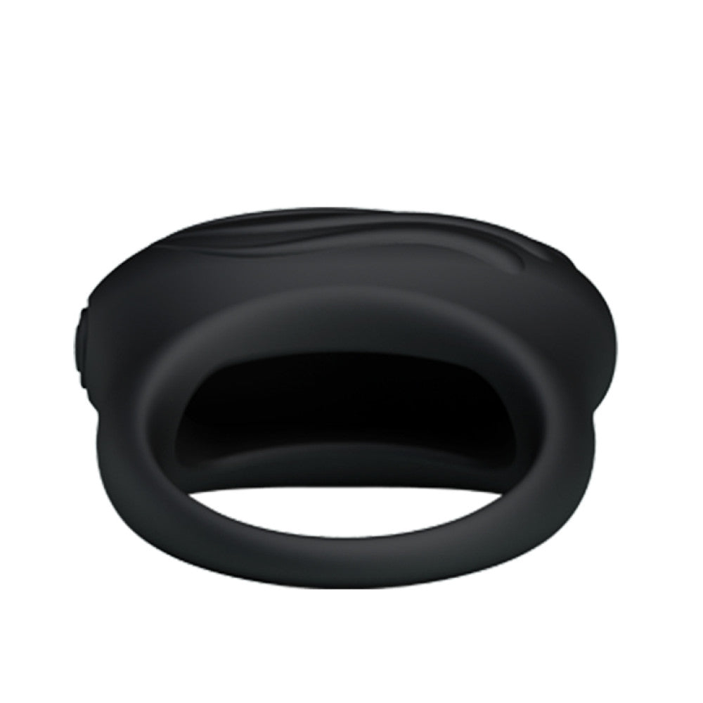 Bertram Silicone Vibrating Cock Ring Black