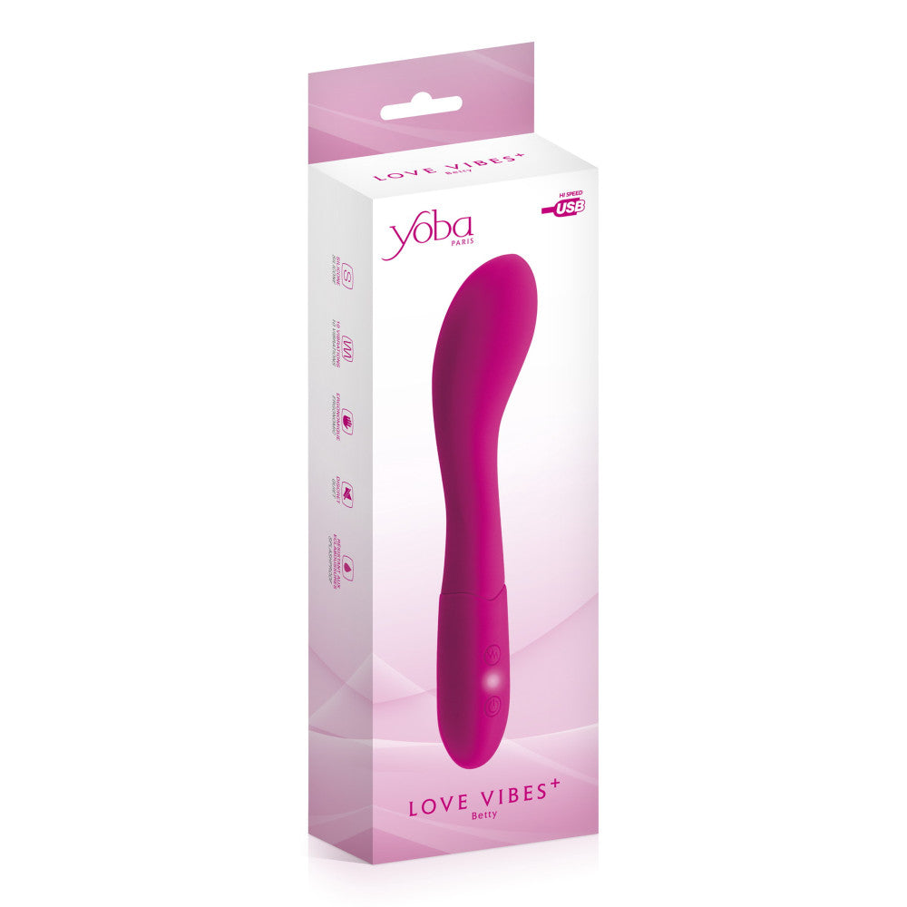 Betty Silicone Rechargeable G-spot Vibrator
