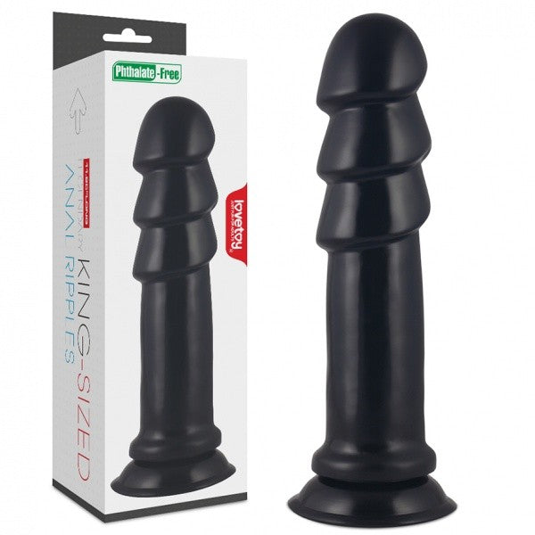 Big Anal Dildo King-sized Anal Ripples