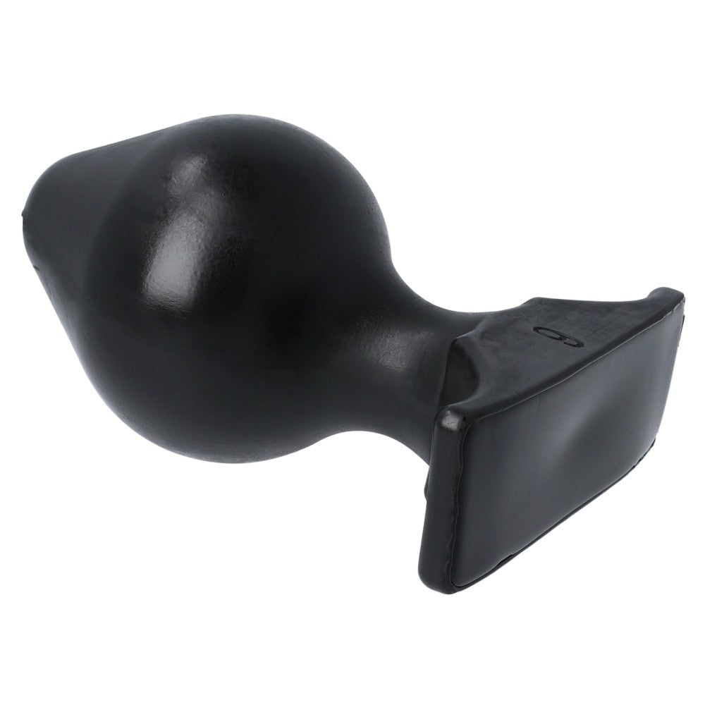 Big Butt Plug All Black 8.6 cm.