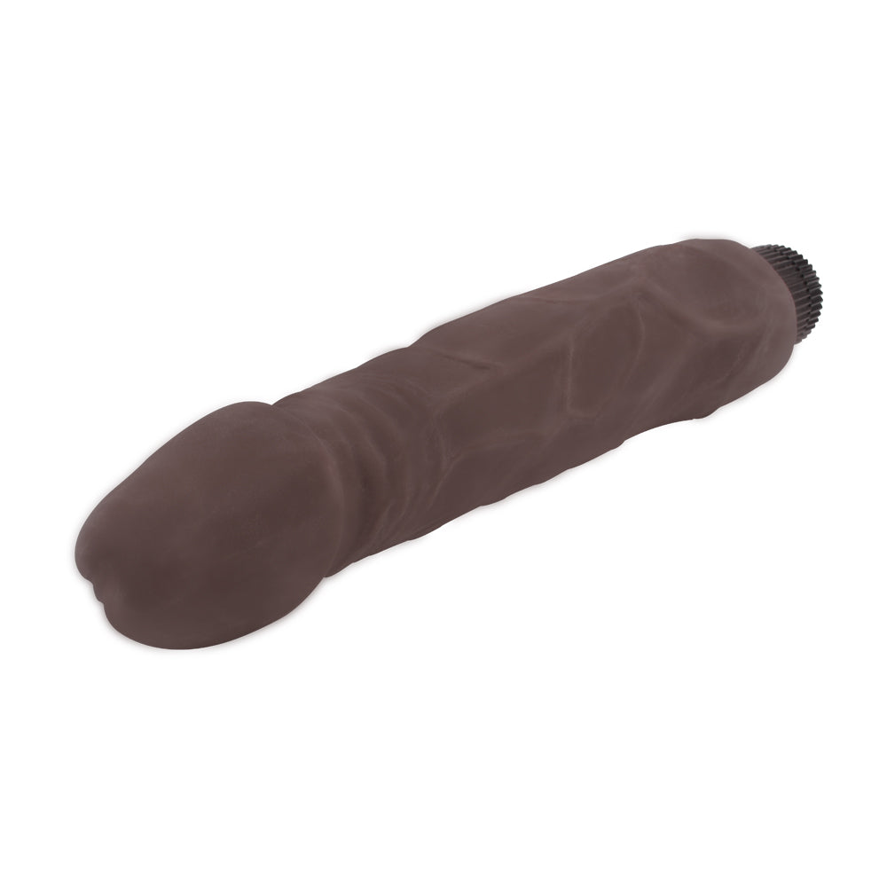 Big Greedy Guy Brown Cyber Skin Vibrator