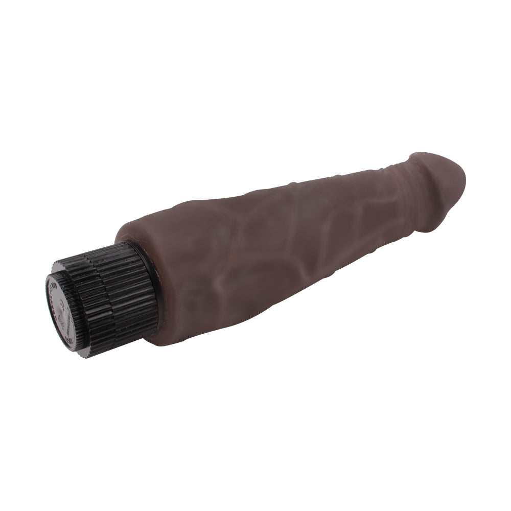 Big Greedy Guy Brown Cyber Skin Vibrator