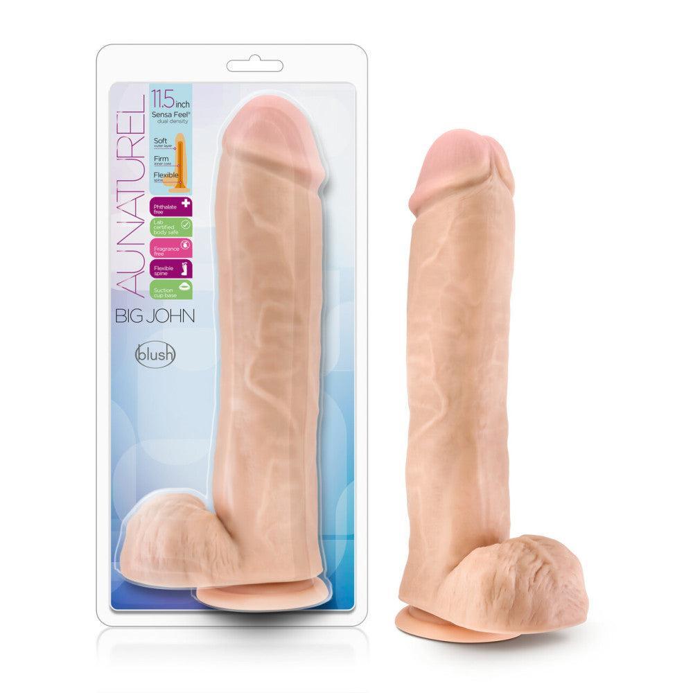 Big John Dual Layer Realistic Dildo 11.5"