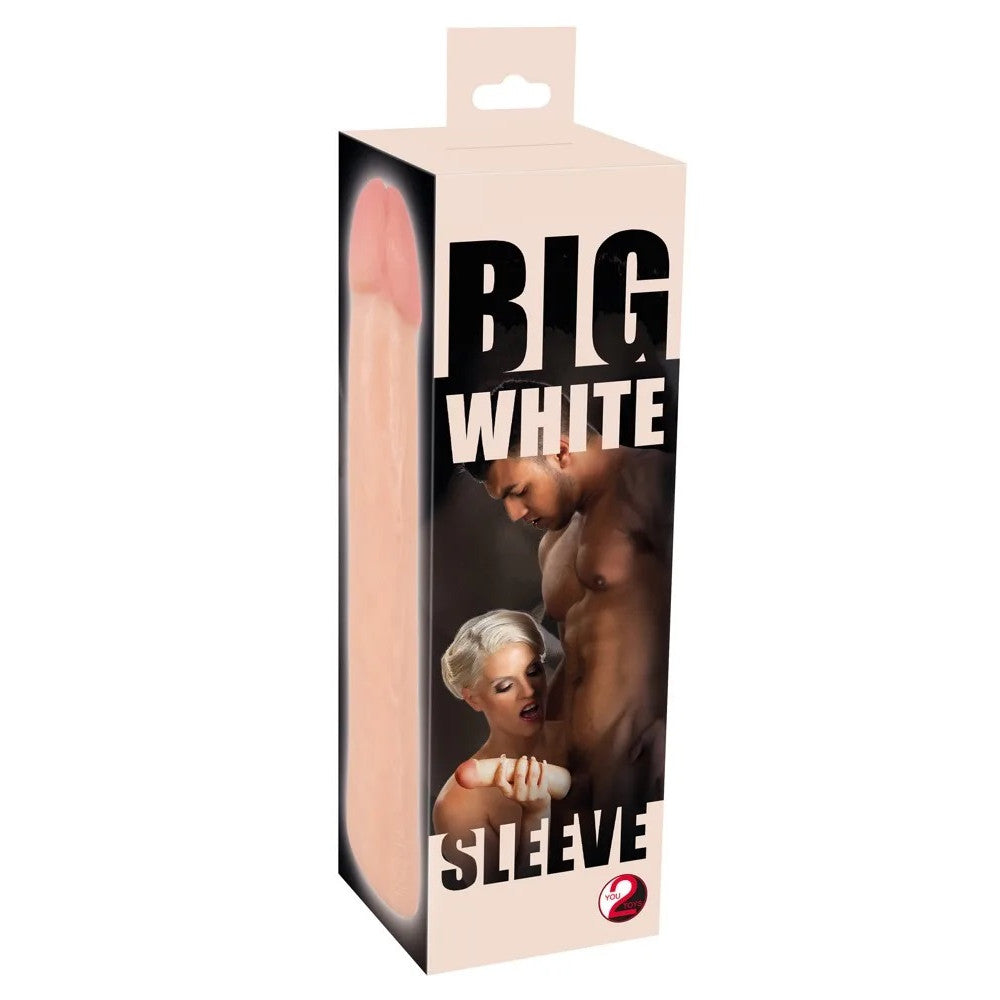 Big White Sleeve penis extender and thickener