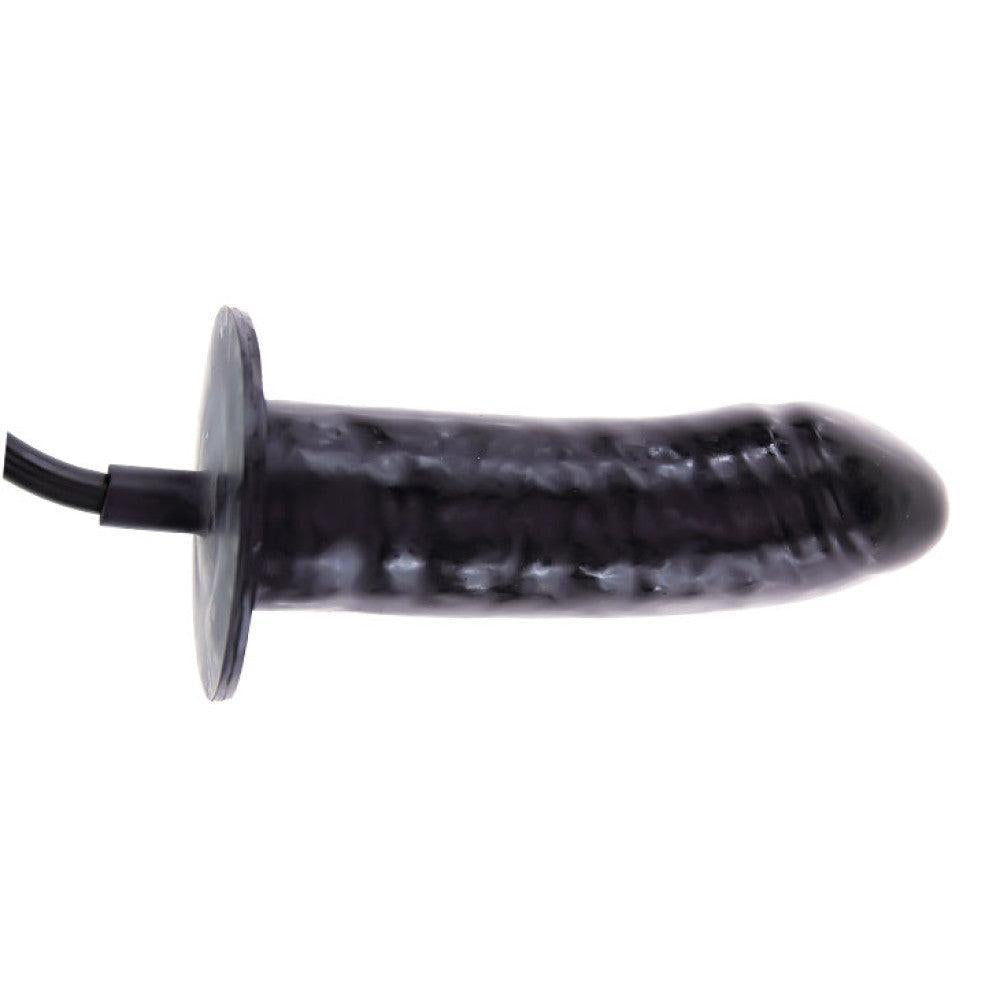 Bigger Joy inflatable and vibrating dildo black