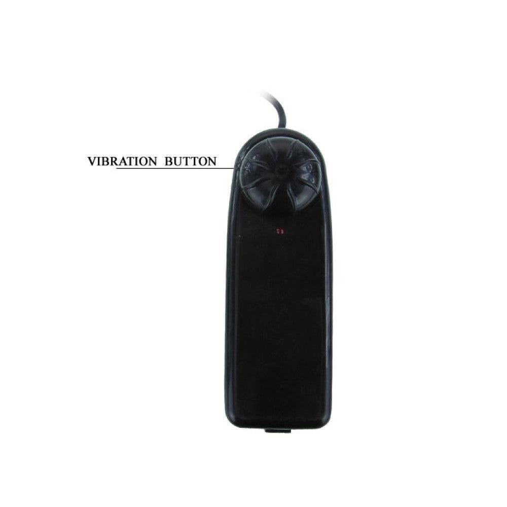Bigger Joy inflatable and vibrating dildo black