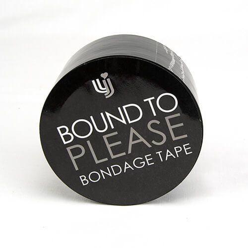 Binding tape Bound to Please 20m. BDSM black