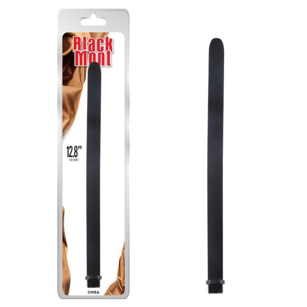 Black Mont Long Silicone Shower Head 32 cm.