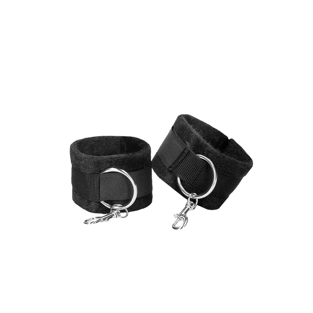 Black & White Cross Wrist & Ankle Restraints