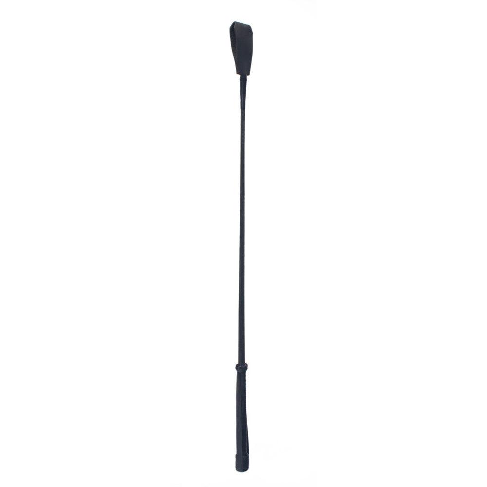 Devil Stick Black Leather Riding Crop 26"