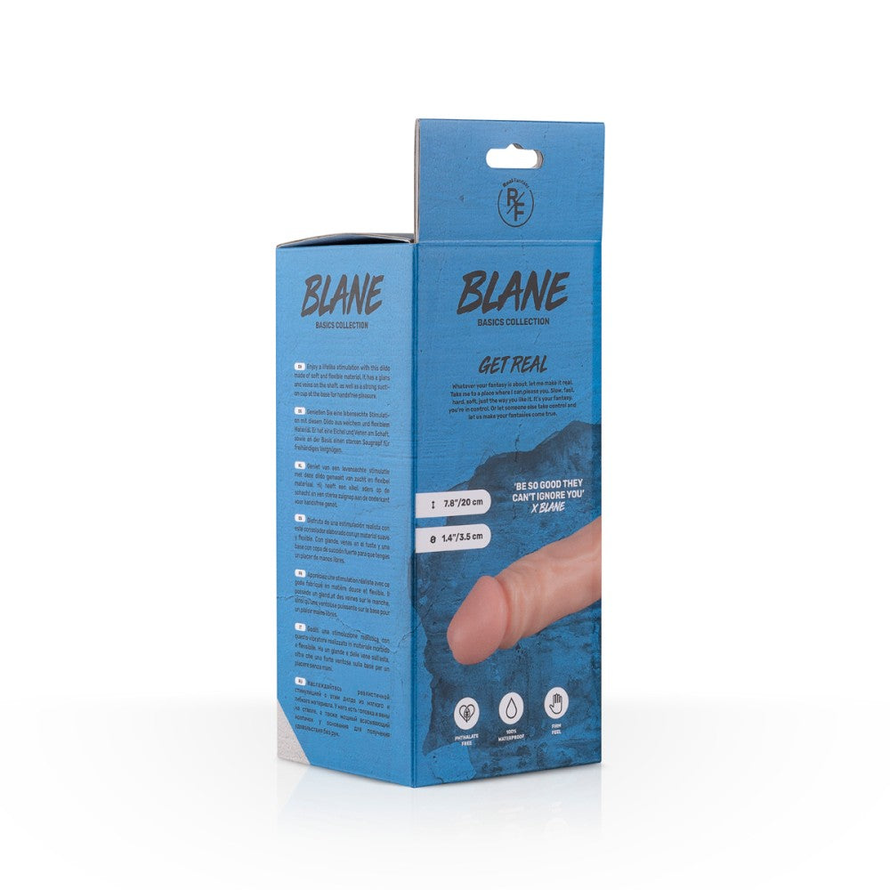 Blane Realistic Dildo with Vacuum Base