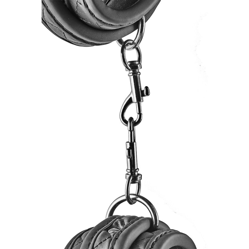 Blaze Diamond Luxury Handcuffs Black