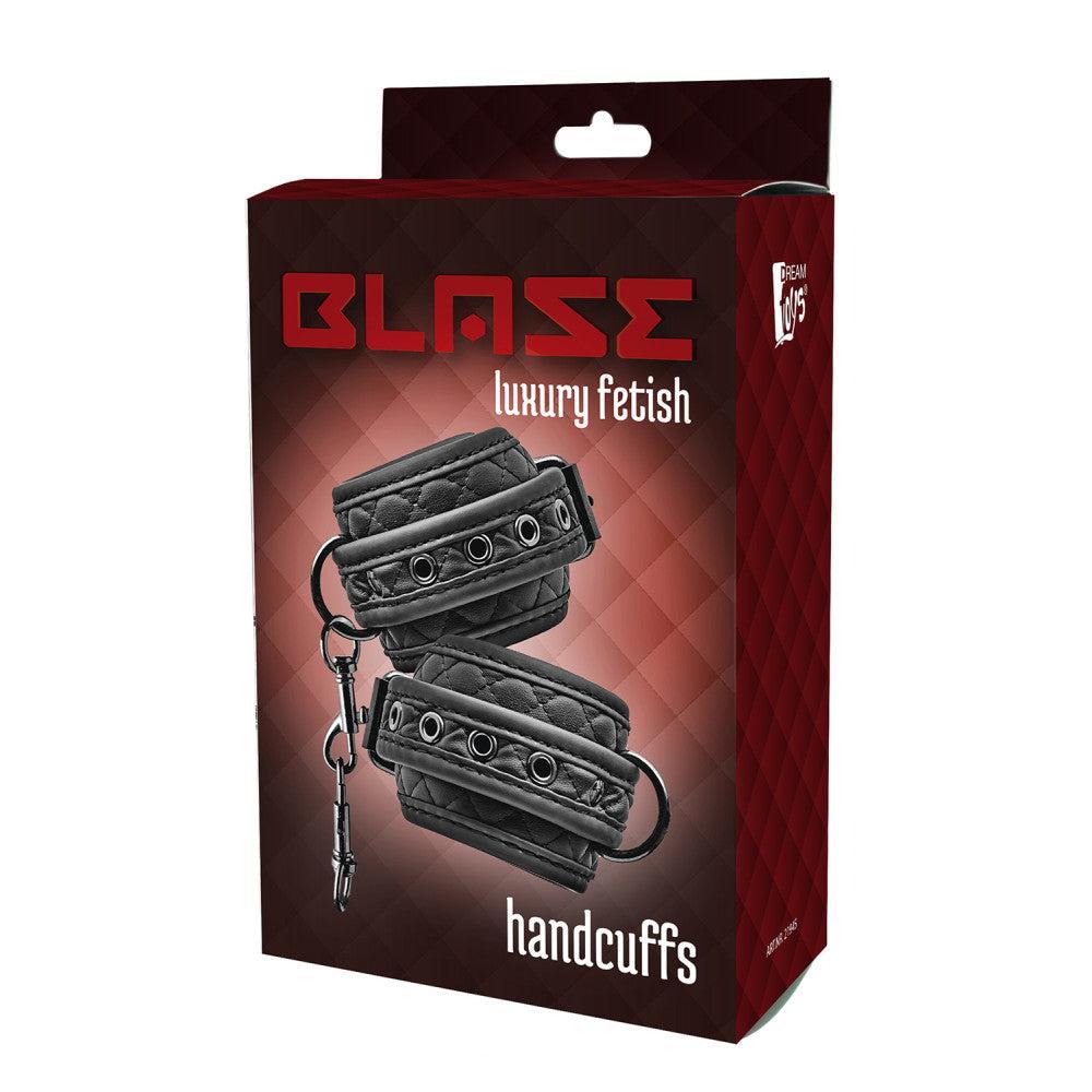 Blaze Diamond Luxury Handcuffs Black
