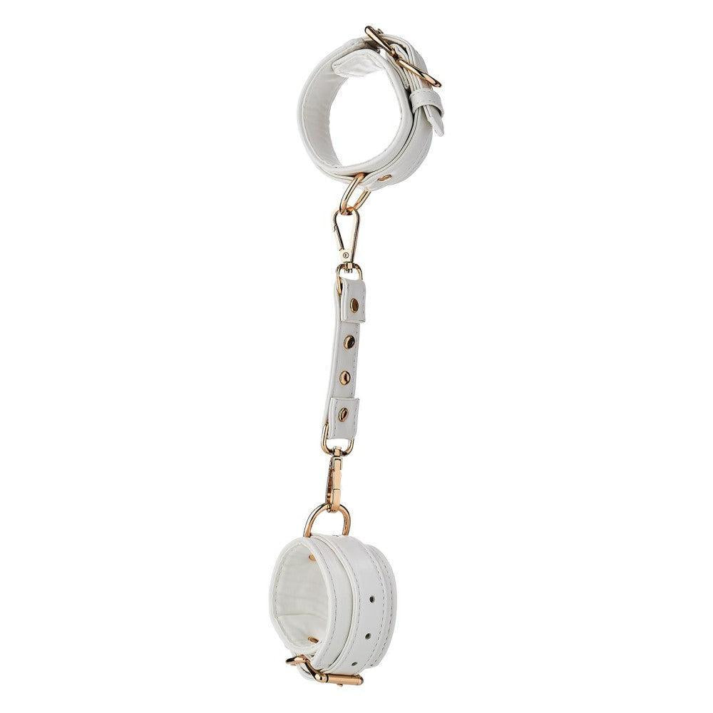 Blaze Elite Eco Leather Luxury Handcuffs White
