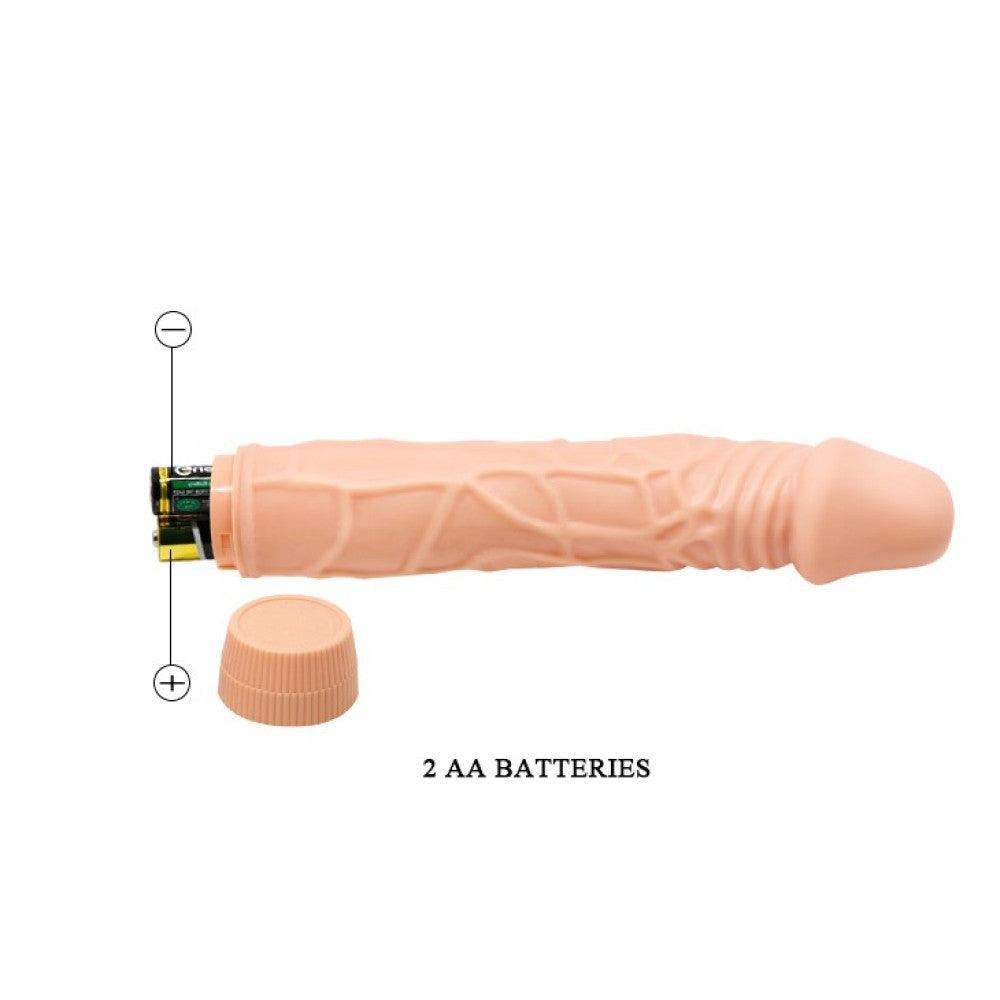 Bob Multispeed Realistic Vibrator 8.5"