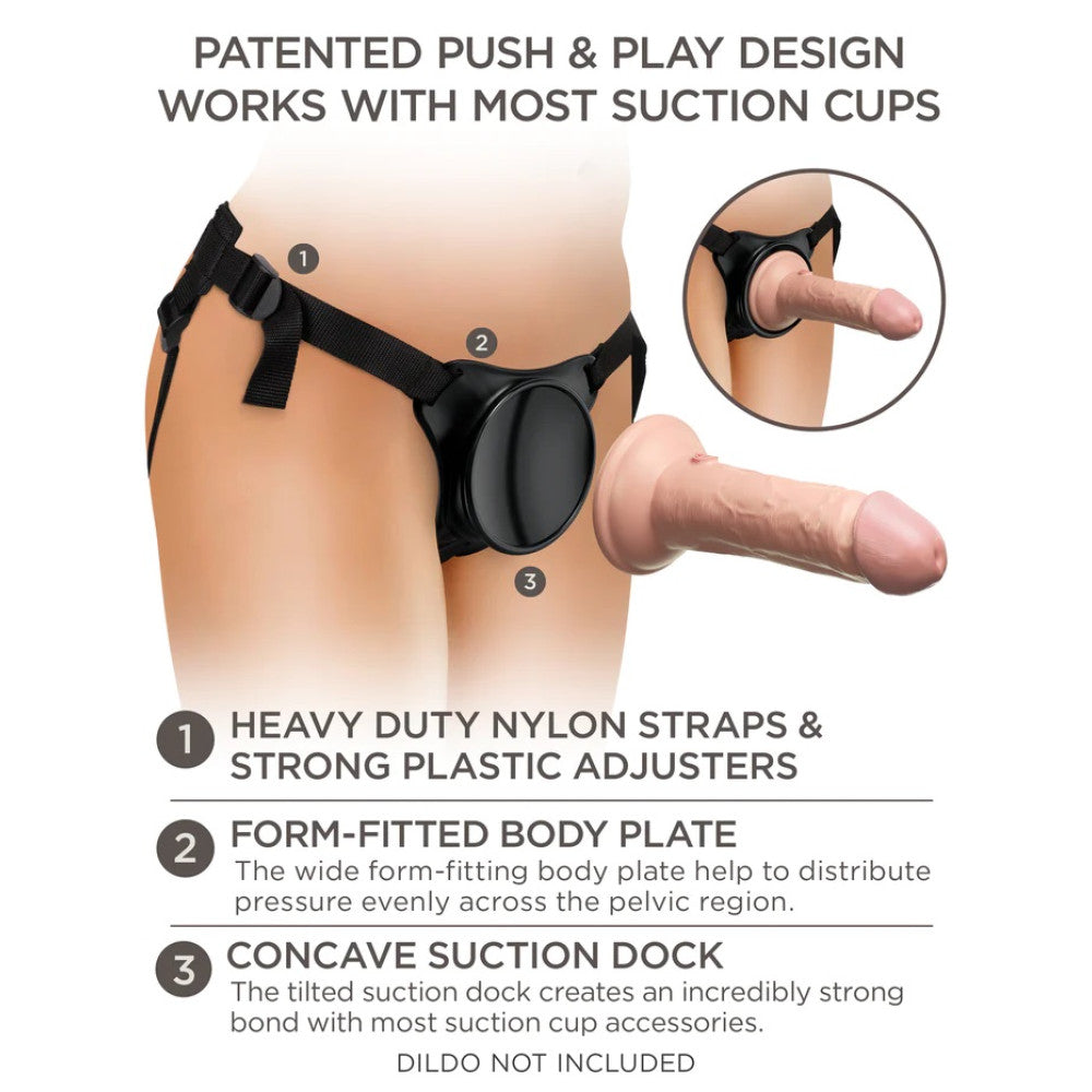 Body Dock Begins Harness Vacuum Strapon Belt