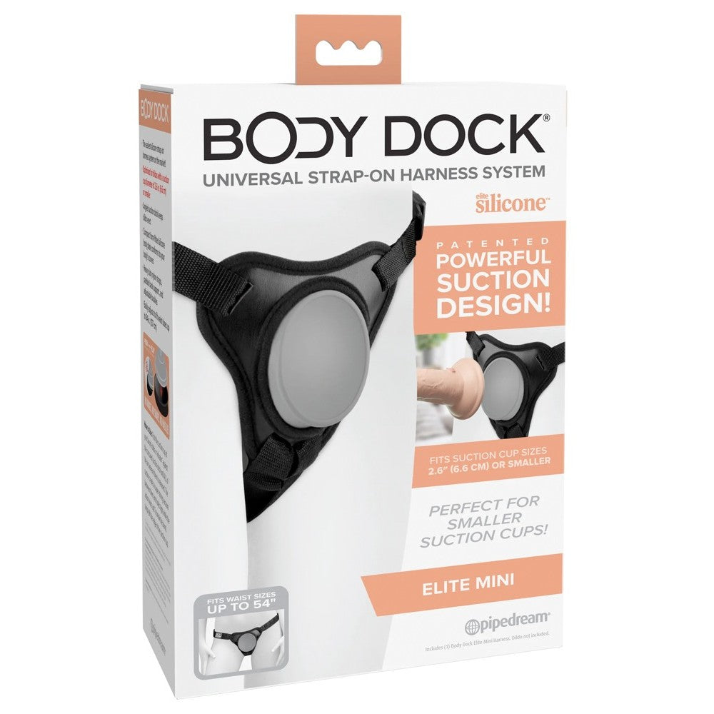 Body Dock Elite Mini Penis Belt with Vacuum Grip