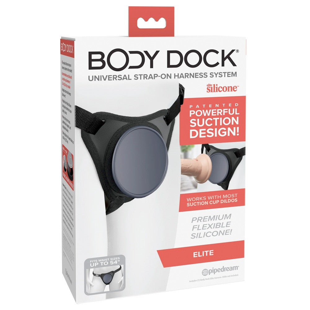 Body Dock Elite Vacuum Grip Adjustable Strapon Belt