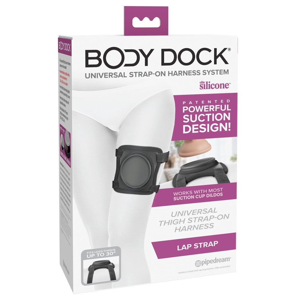 Body Dock Lap Strap Vacuum Grip Strap-on Lap Strap