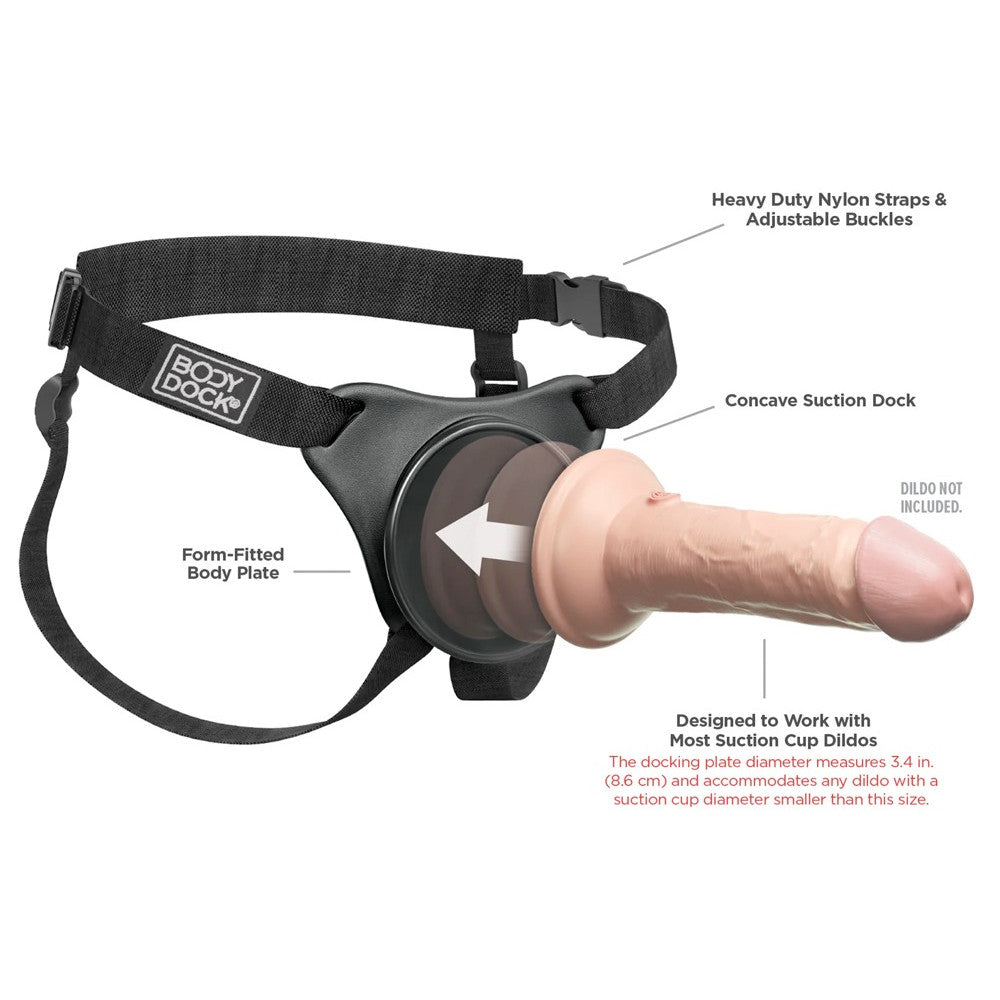 Body Dock Original Adjustable Vacuum Strap-on Belt