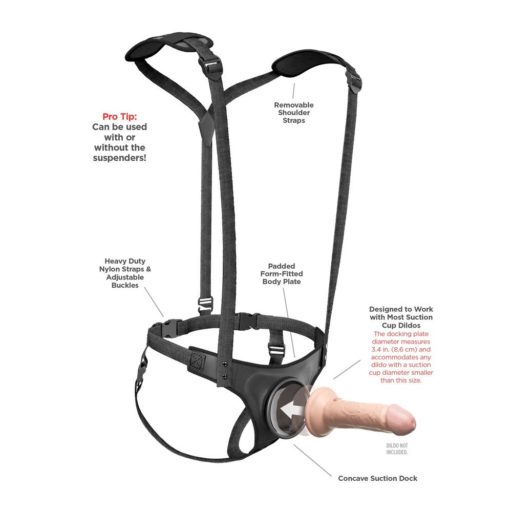Body Dock Strap-on Suspenders Vacuum Penis Belt