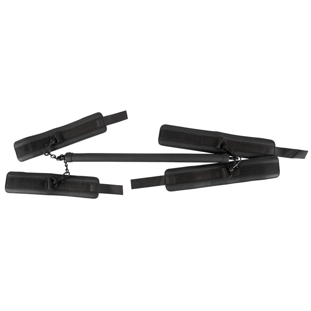 Bondage spreader bar set with wrist and ankle restraints Fetish Collection