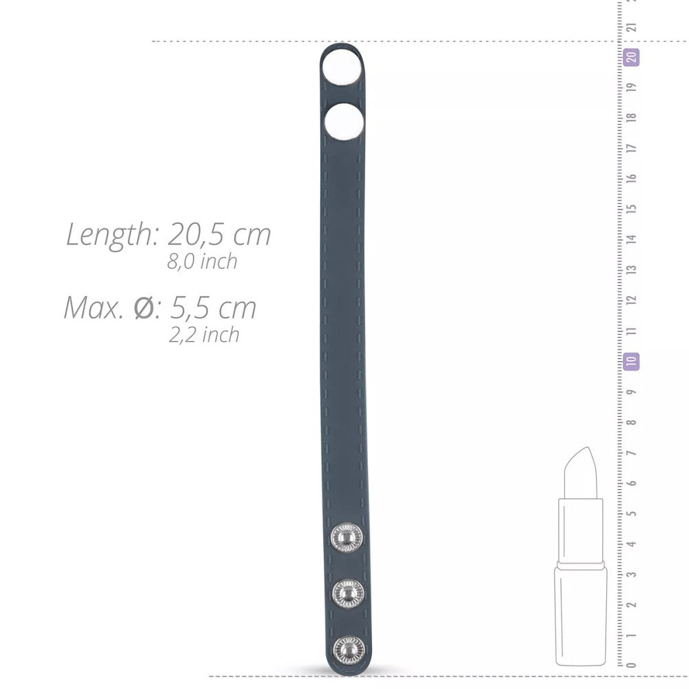 Boners Adjustable Silicone Cock Strap Size S/M