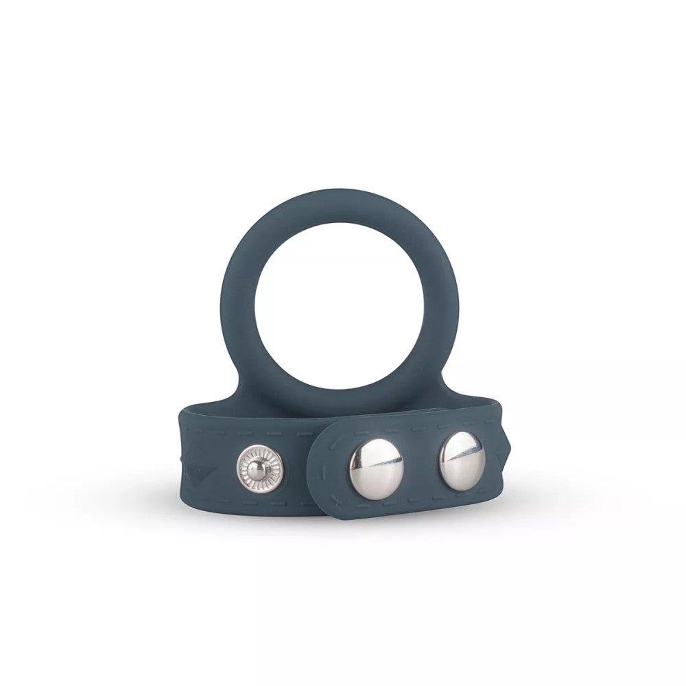 Boners Double Silicone Cock & Ball Strap Size L