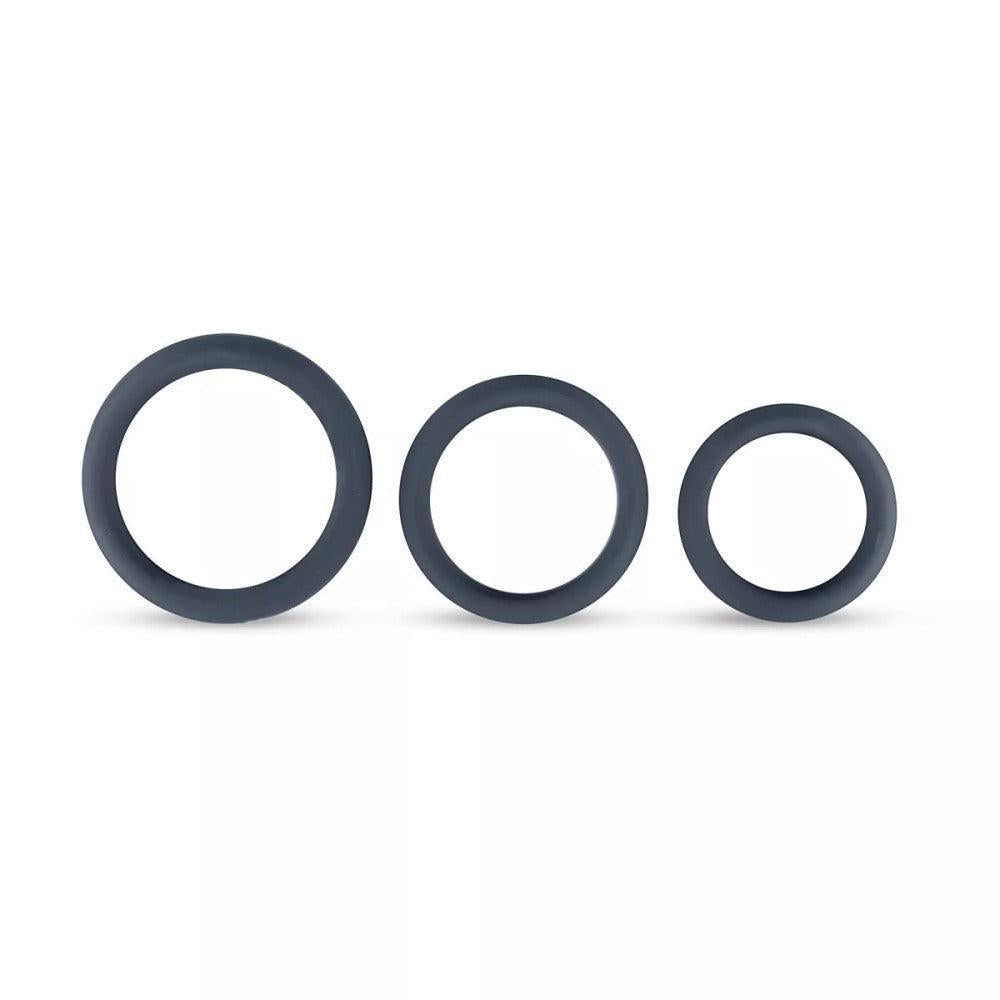 Boners Wide Cock Ring Set 3 Pcs.